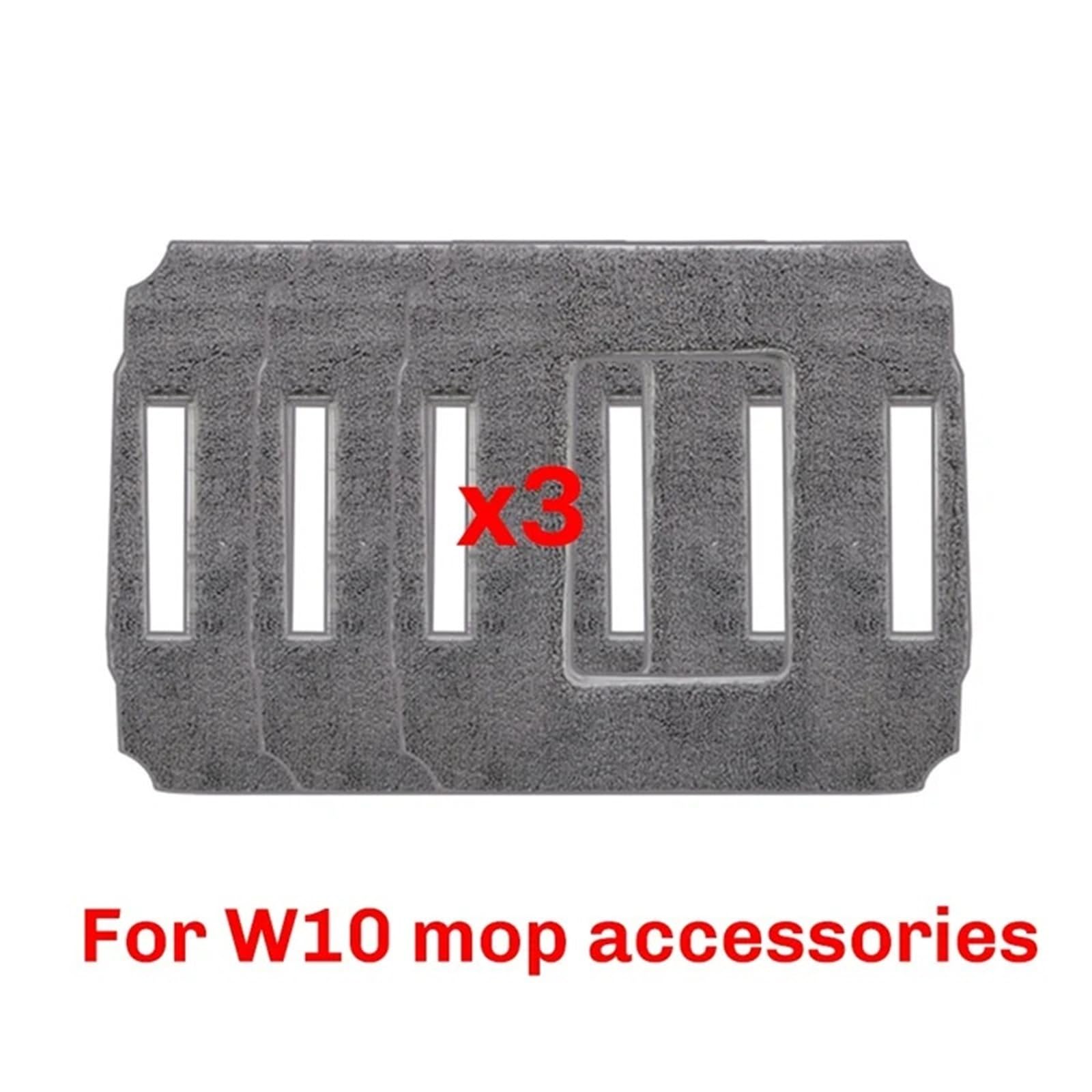 Panno Di Ricambio For Mocio E Straccio For La Pulizia, Compatibile Con HUTT, Accessori For Robot Lavavetri W10