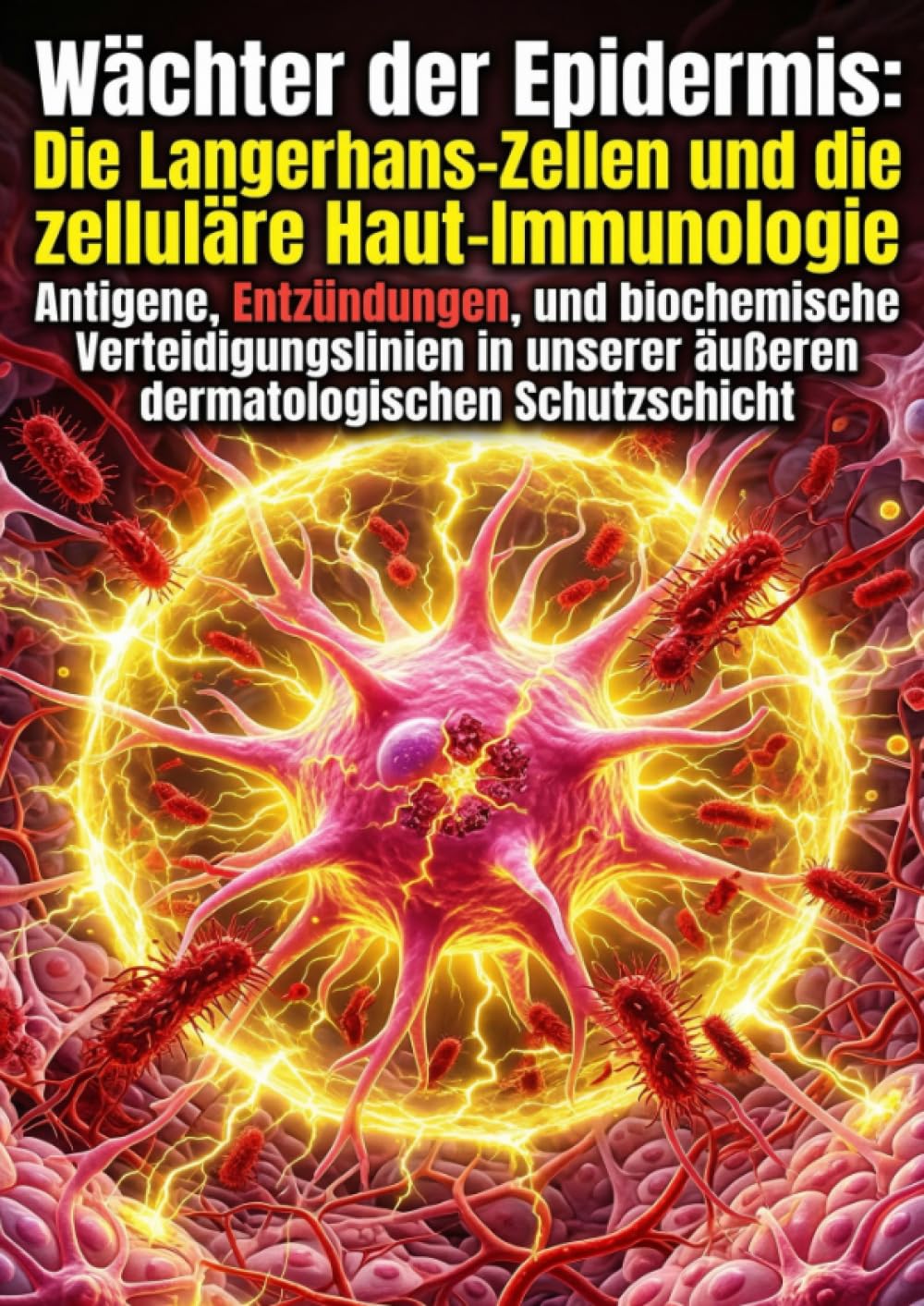 Wächter der Epidermis: Die Langerhans-Zellen und die zelluläre Haut-Immunologie: Antigene, Entzündungen, und biochemische Verteidigungslinien in unserer äußeren dermatologischen Schutzschicht