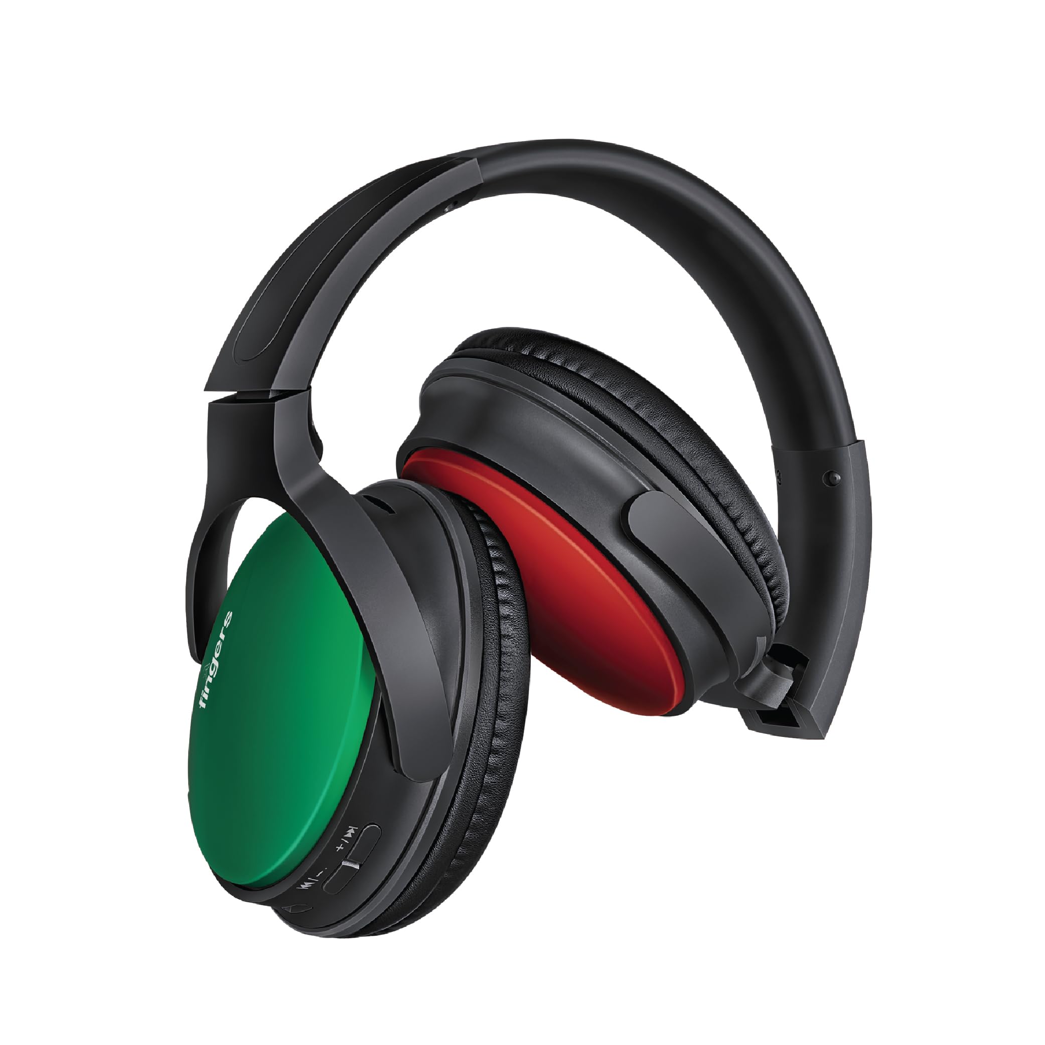 FINGERS Sugar-n-Spice B3 Wireless On-Ear Headset (Contrasting Colour Earcups, India’s First - TWS Dual Headphone Pairing Technology, 12-Hour Playtime, Bluetooth® | FM | MicroSD | AUX, Made in India)-image-49
