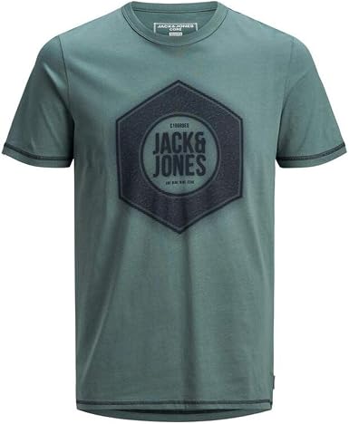 Jack \u0026 Jones – Camiseta de manga corta para hombre – talla extra/grande –  3XL hasta 8XL – JCOLOGO Universe North Atlantic XXXXXXXXL: Amazon.es: Ropa