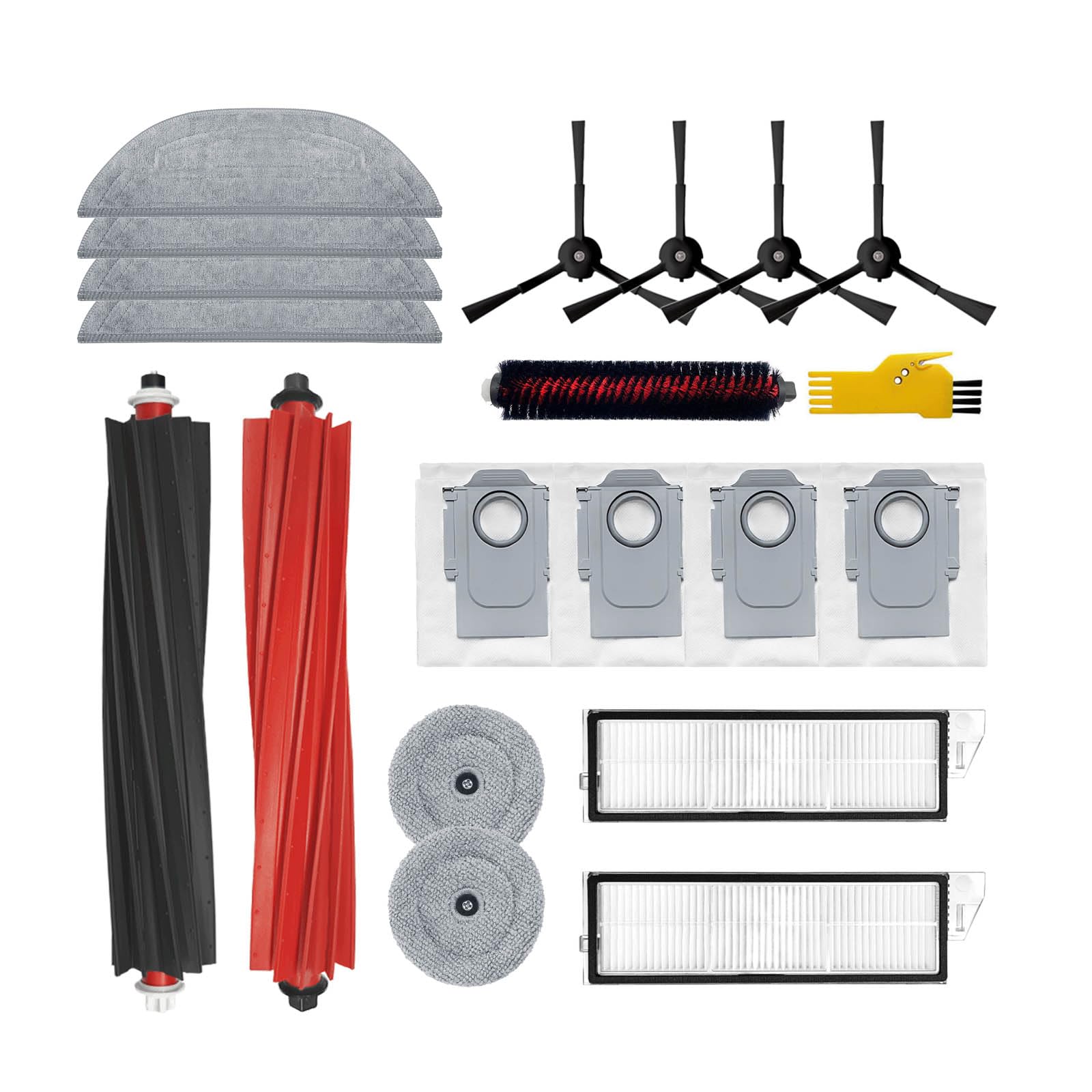 Kit Roborock S8 MaxV Ultra avec brosses latérales et filtres de rechange
