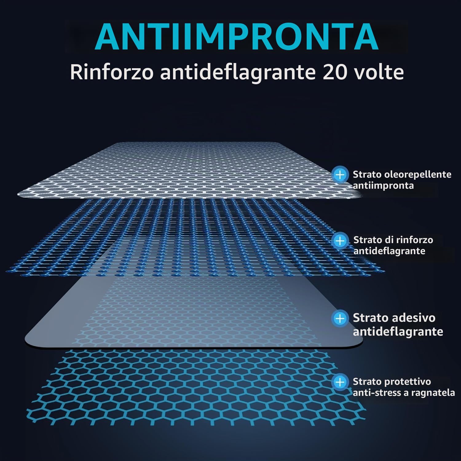 TEYYOS Cover + [2 Pezzi] Vetro Temperato per Realme 12 PRO/Realme 12 PRO+ 5G, TPU/PC Dual Layer Armor Antiurto Protezione Custodia [360° Supporto] con Durezza 9H Pellicola Protettiva, Blu
