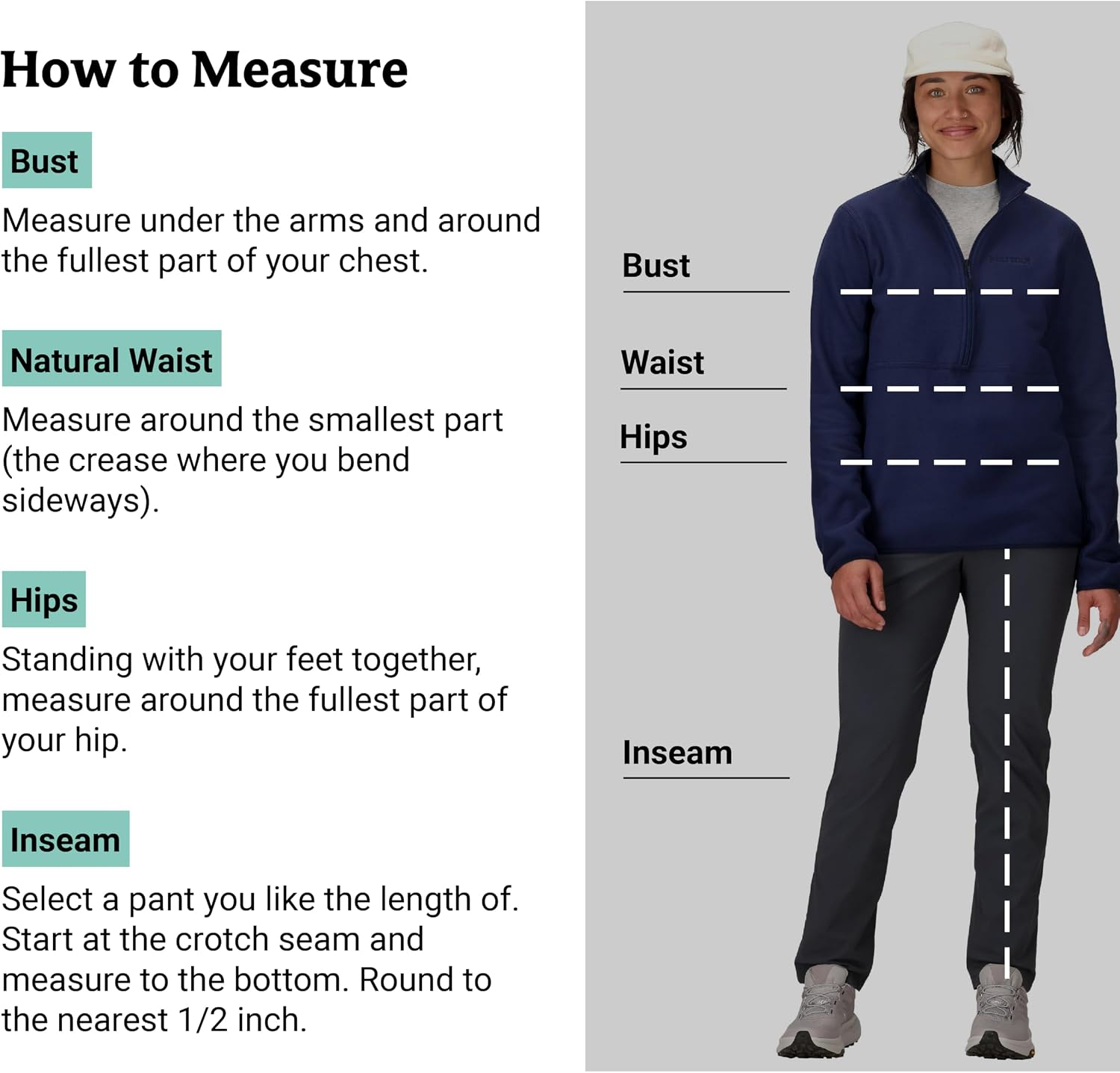 MARMOT Women's Rocklin 1/2 Zip Jacket - Classic, Warm, Lightweight 100-Weight Fleece Layer