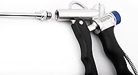 Vista 6 de Capri Tools pistola de aire de 2 vías con flujo de aire ajustable y boquilla extensible