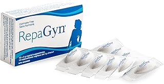 RepaGyn Vaginal Dryness Moisturizer - Effective in Post-Menopausal Vaginal Dryness and Mucosa Healing - Formulated with Hyaluronic Acid for Vaginal Tissue Healing - Natural and Non-hormonal