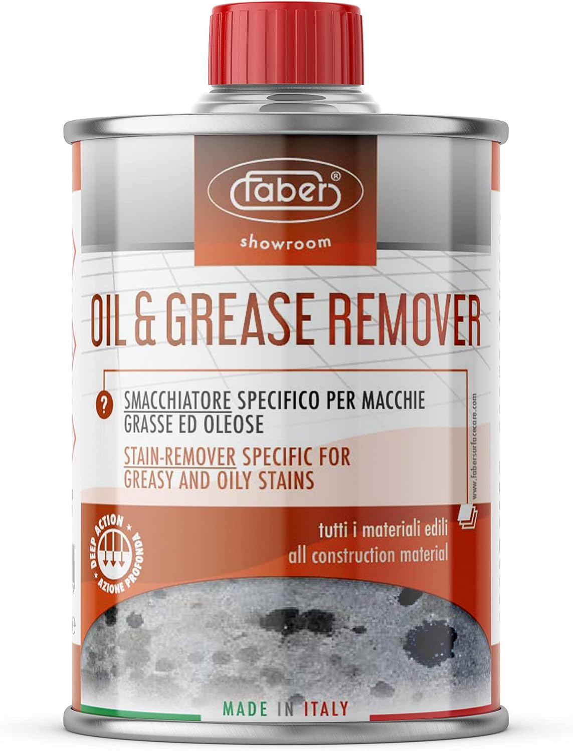 Faber Oil & Grease Stain Remover Granite, Quartz and