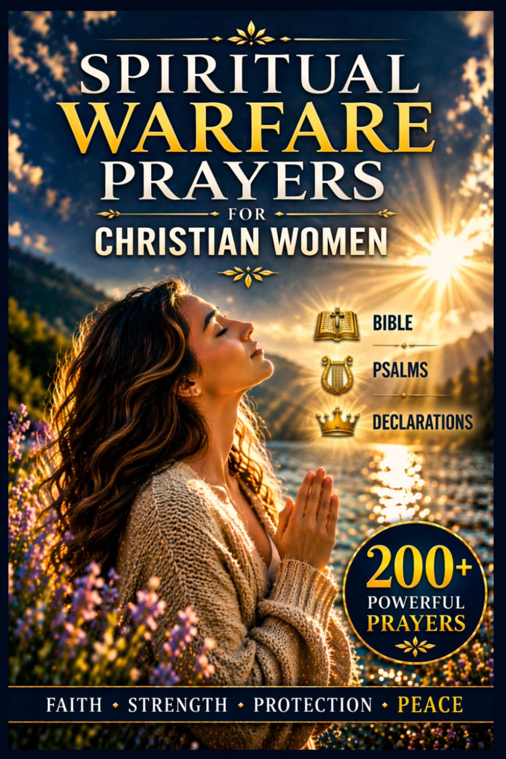 Spiritual Warfare Prayers for Christian Women: Scripture-Based Prayers to Overcome Anxiety, Fear, Spiritual Attacks, and Negative Thoughts to Find ... and Protection for Your Home and Family
