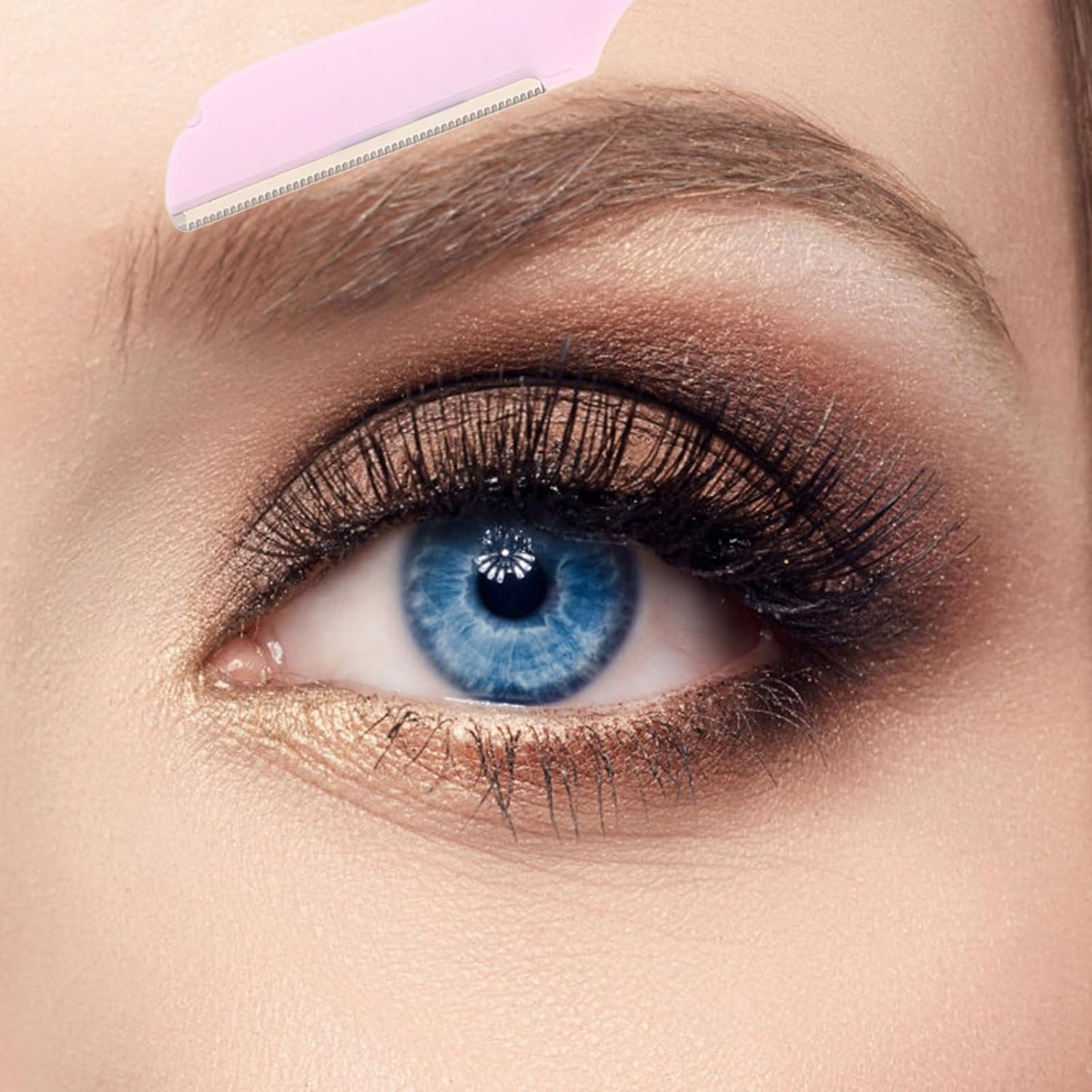 4pcs Adorable Rabbit Eyebrow Trimmers for Women Facial Hair