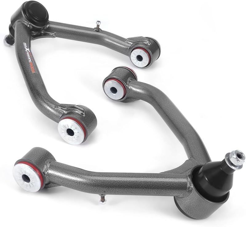 Braços de controle superiores dianteiros maXpeedingrods para suspensão com elevação de 2–4" – Silverado/Sierra 1500 e SUVs GM, par
