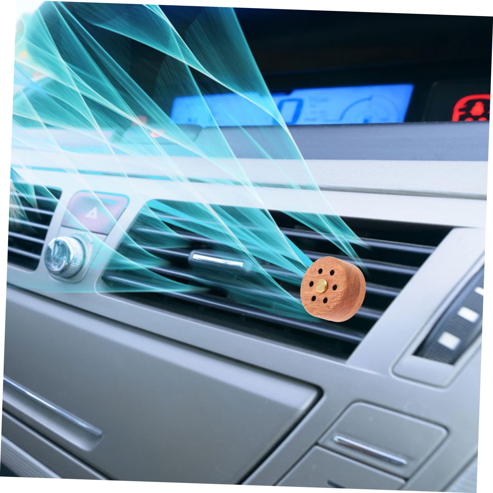 SOLUSTRE 6stücke Car Diffuser Aus Elegantes Aromatherapie- Für Auto Und Zuhause Für Ätherische Öle Für Schlafzimmer Büro Yoga-