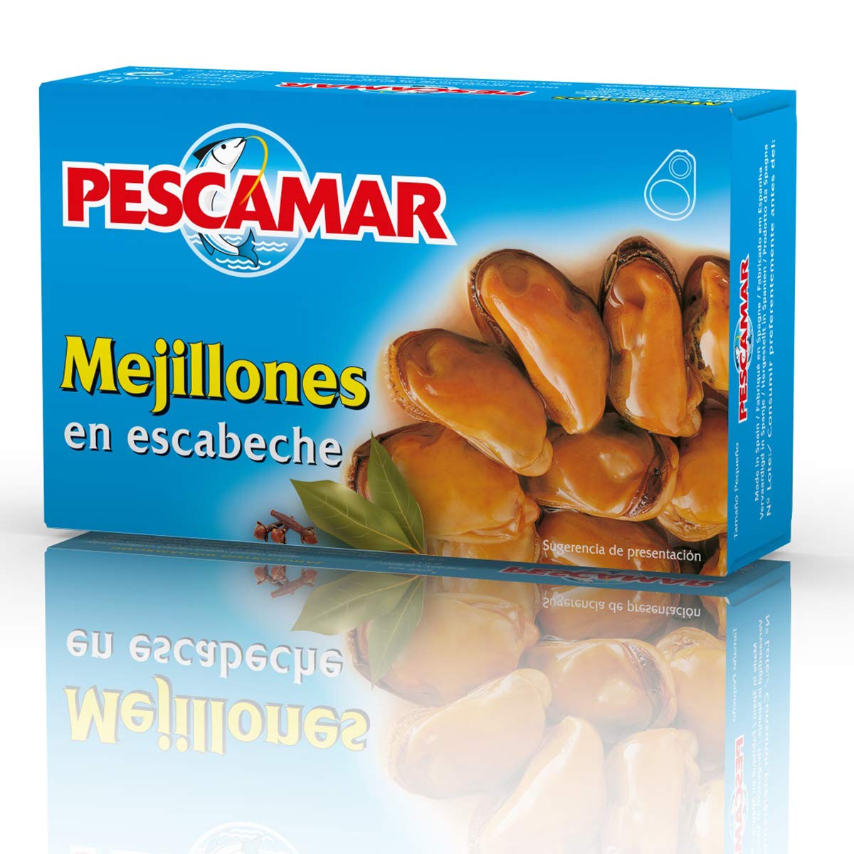 Pescamar Pequeña Mejillones En Escabeche En Lata 111 G 111 g