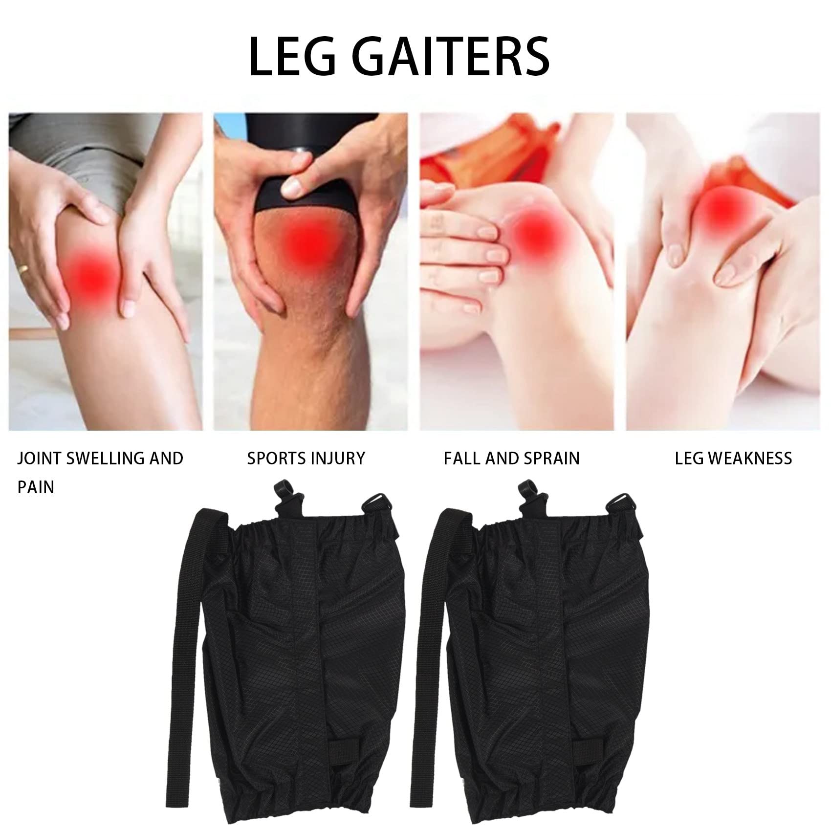Manchettes de jambe imperméables anti-déchirure pour extérieur randonnée escalade chasse