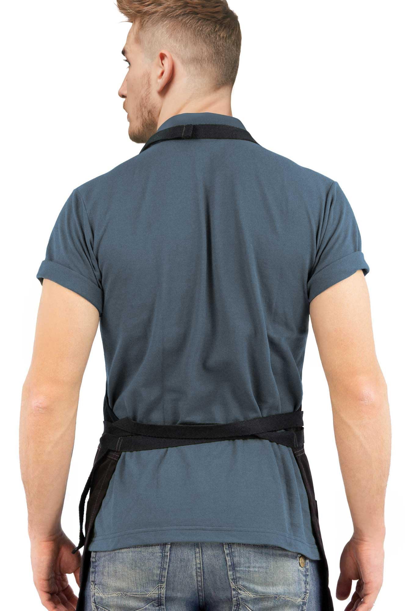 Under NY Sky No-tie Twill Apron Grembiule in twill senza cravatta Unisex - Adulto (Pacco da 1)