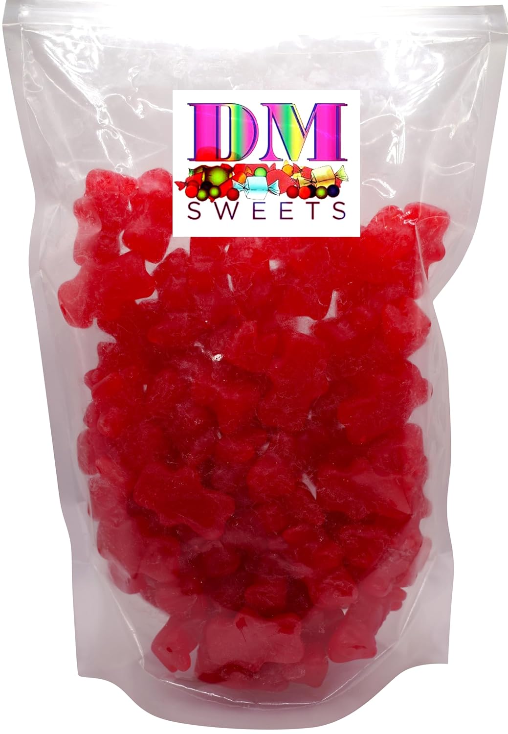 Cinnamon Juju Bears Candy - Spicy Hot Cinnamon Gummy Bears, Chewy Red-Hot Classic JuJu Bears, Bulk 5 Pound Bag, Old-Fashioned Fiery Cinnamon Flavor Gummies