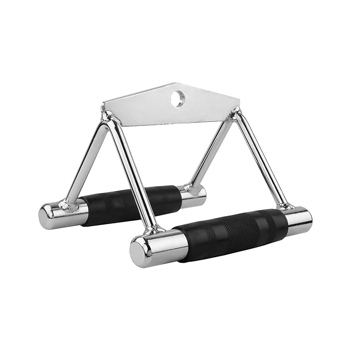 Buy TAM Double d Handle, Cable Machine Handle Attachments, Rowing Machine Handle Set Pull Down