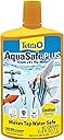 Tetra AquaSafe Plus, Aquarium Water Conditioner And Dechlorinator, 33.8 Ounces
