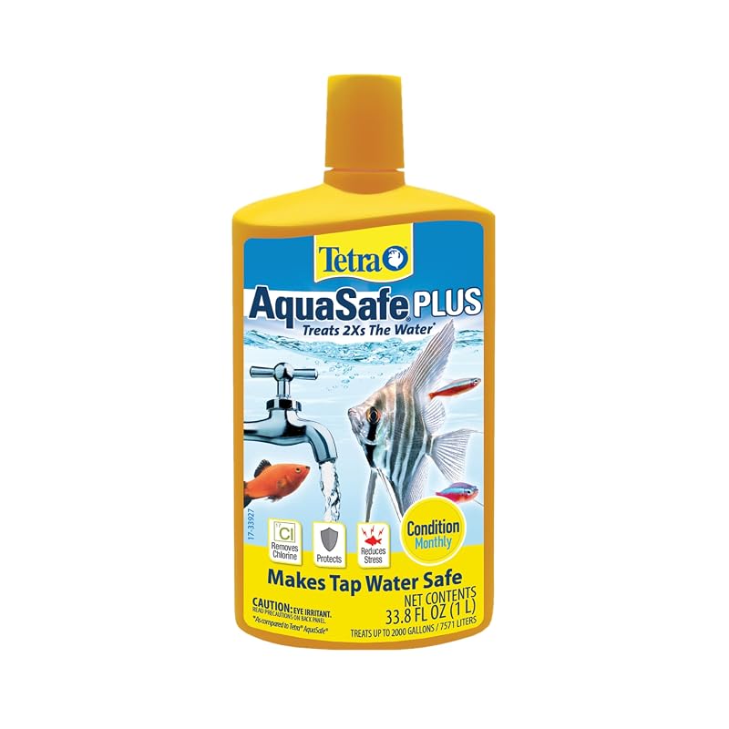 Condicionador de Água para Aquário Tetra AquaSafe Plus para Água Doce e Marinha, 1 L