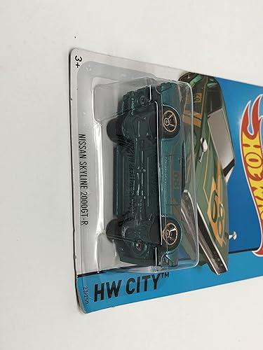 Miniatura 3 de NISSAN SKYLINE 2000 GT-R 2014 Hot Wheels HW CITY 23250 diecast