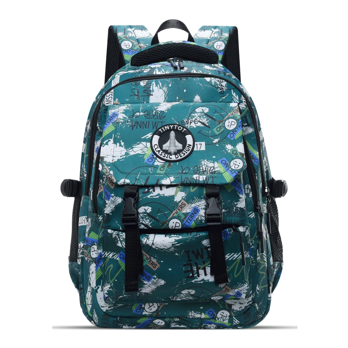 Tinytot 30 Ltrs School Bag Water Resistant Laptop & Travel Backpack – Unisex Large 19 Inch Backpack for Boys & Girls, Men & Women – Ideal for College & School & Office Tinytot 30 Ltrs School Bag Water Resistant Laptop & Travel Backpack – Unisex Large 19 Inch Backpack for Boys & Girls, Men & Women – Ideal for College & School & Office