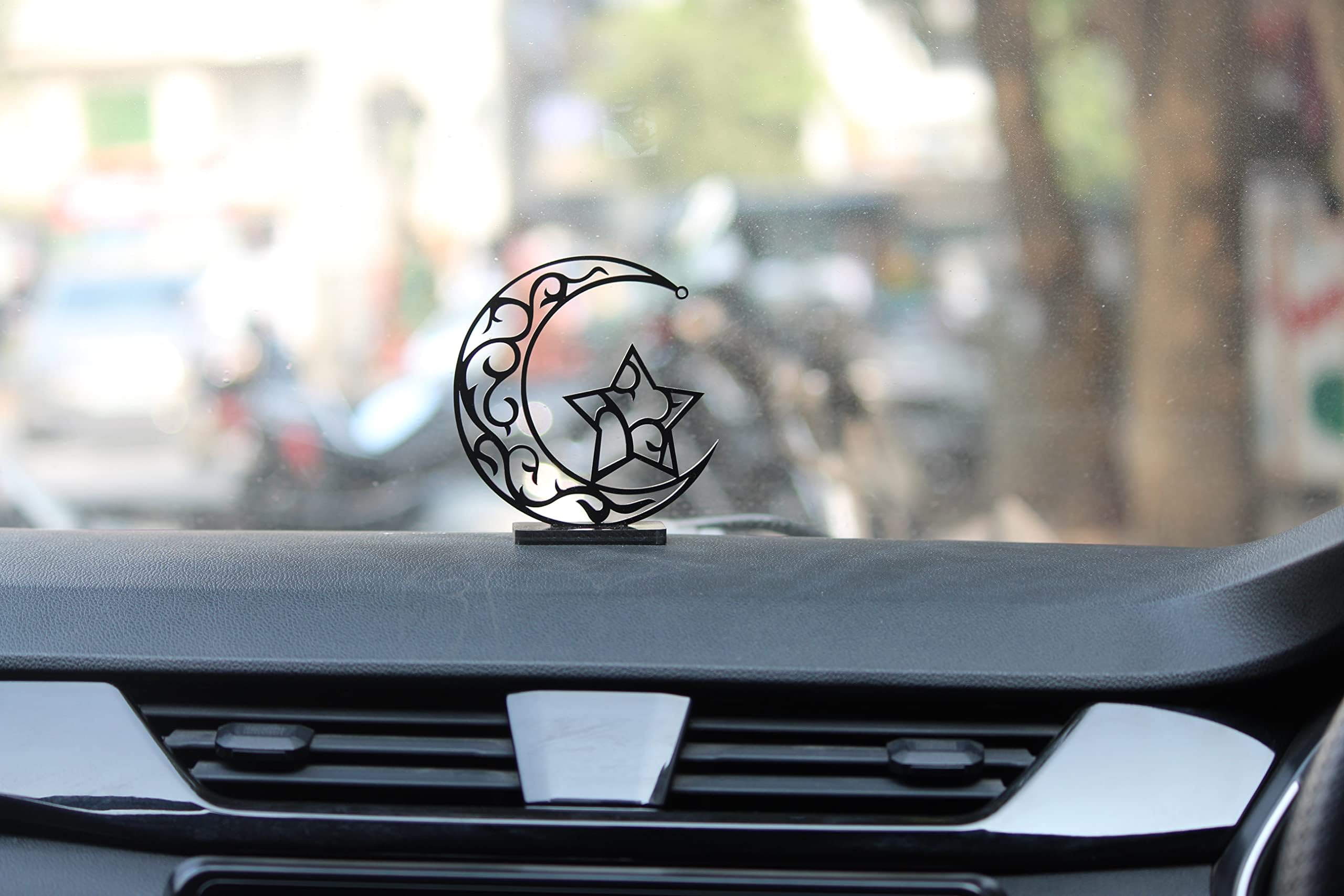 Car Hanging Accessories Interior - Elegant Dream Catcher for Car - Charm for Auto Decor - Stylish Handmade Ornament for Rear View Mirror Decoration - Muslim Dn 3