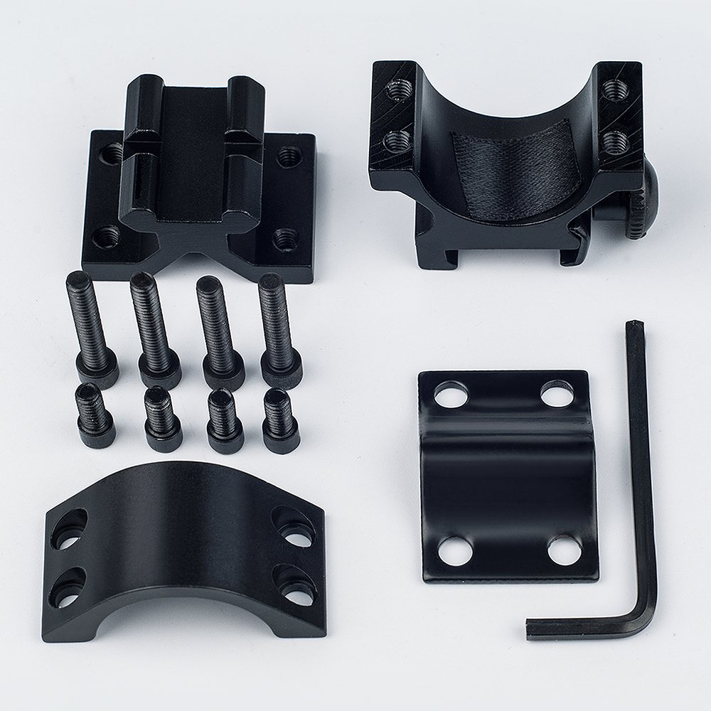 Anelli Di Montaggio Uniquefire QQ09 - Per Torcia, Mirino E Cannocchiale, 24.5-30 Mm