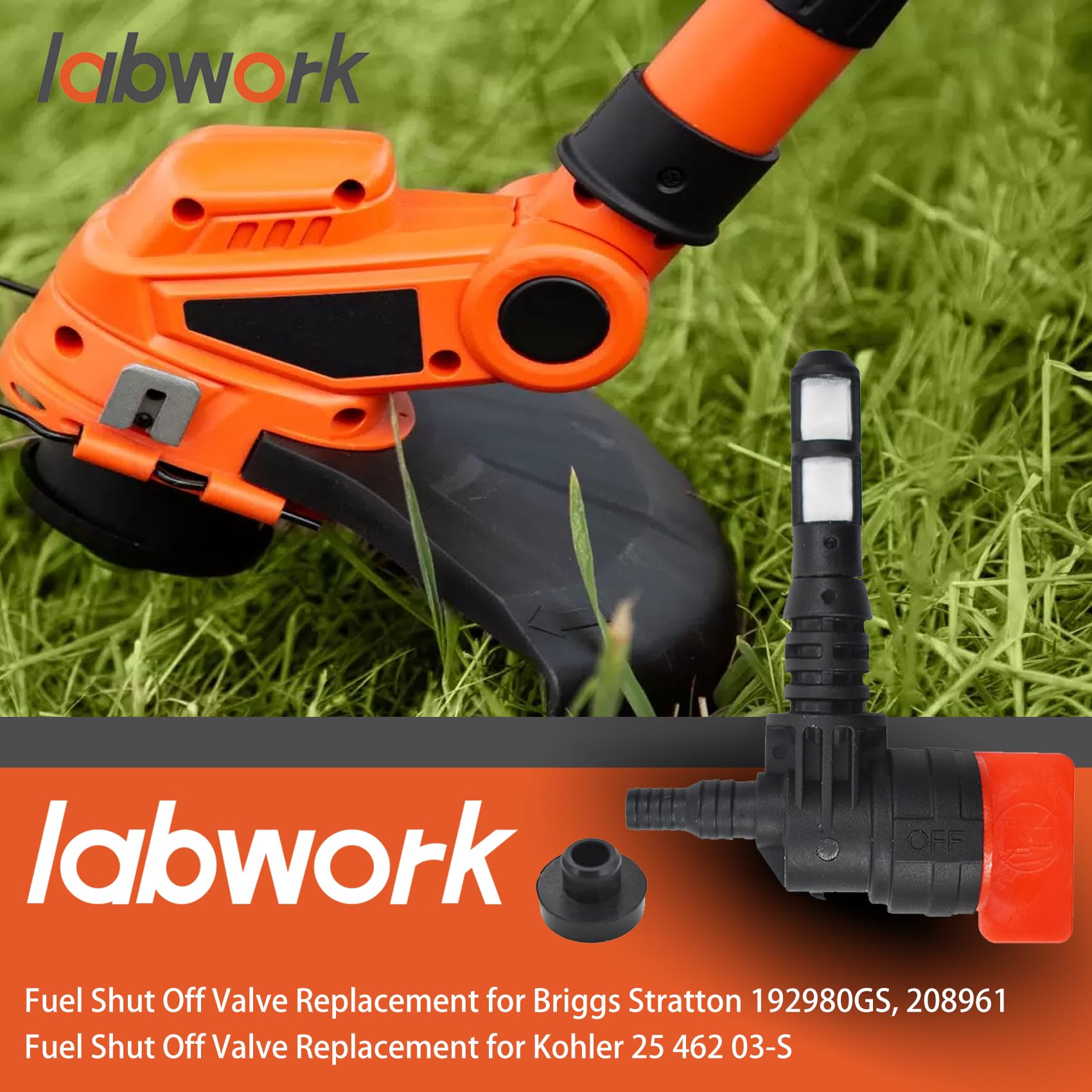 Amazon.com : labwork Fuel Shut Off Valve Replacement for Briggs