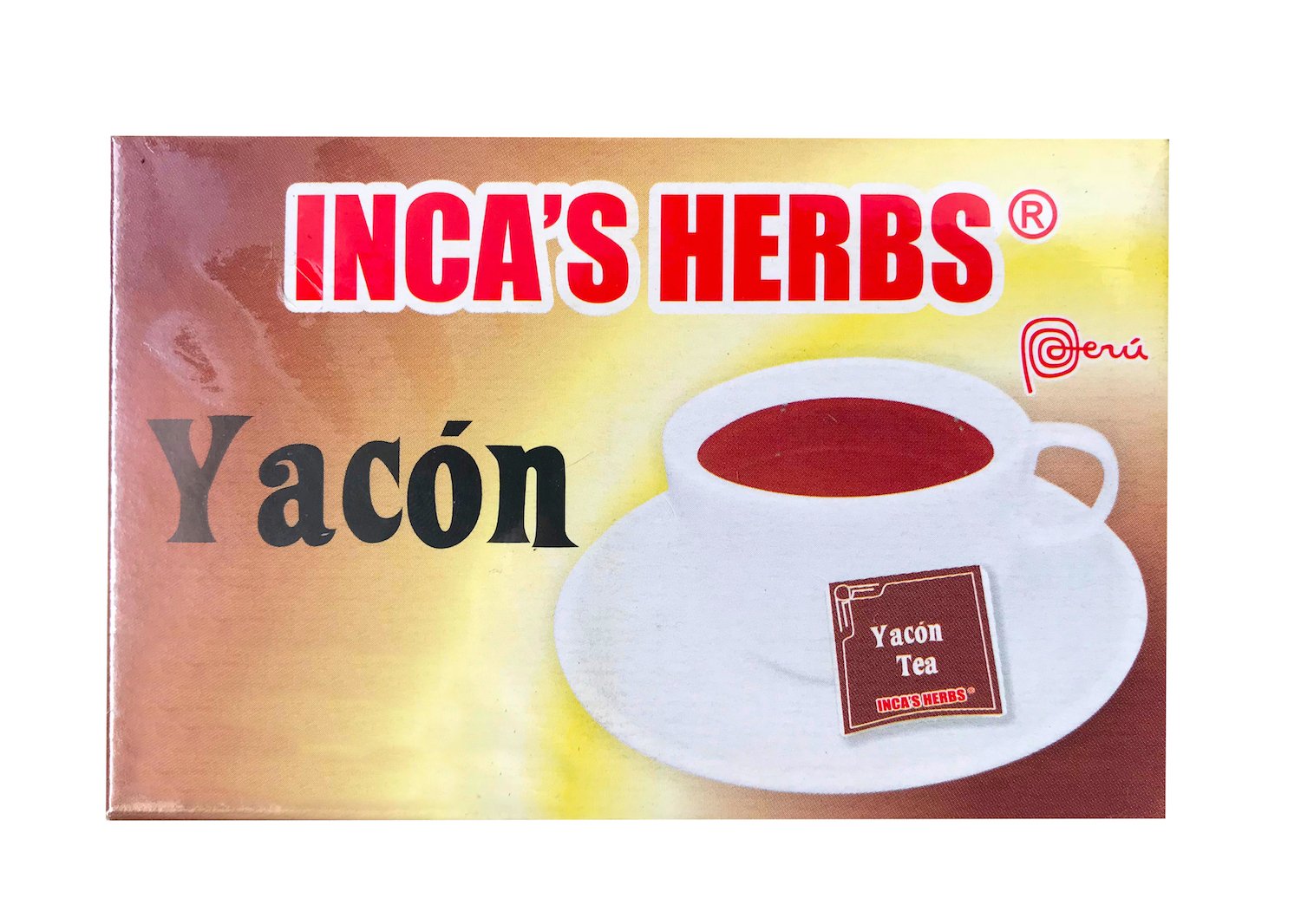 Amazon.com : Incas Food Yacon Tea, 50 Tea Bags, from Peru : Grocery ...