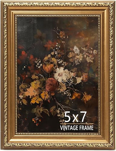 Miniatura 21 de Marco de fotos de 8 x 10 pulgadas, marco de fotos dorado bronce vintage para mesa y montaje en pared, marco de fotos antiguo de 8 x 10 pulgadas para