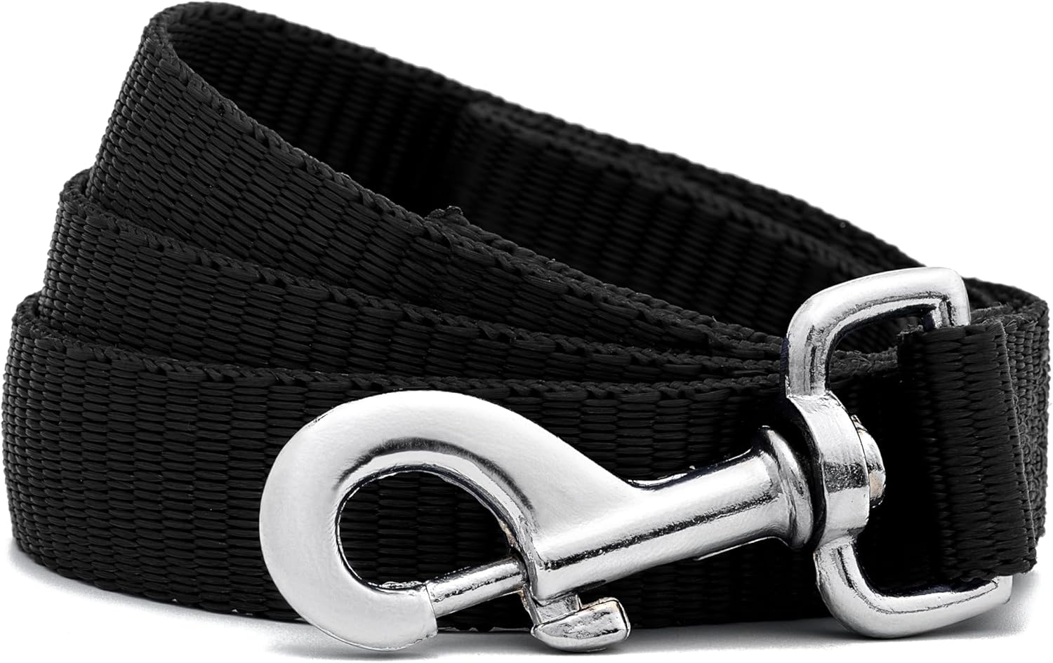 Canine Leash Robust Conventional Type and Sturdy Nylon Leashes for Strolling and Coaching, Heavy Obligation with Simple-to-use Collar Hook Color Black, Crimson, Blue (Black, 5ft)