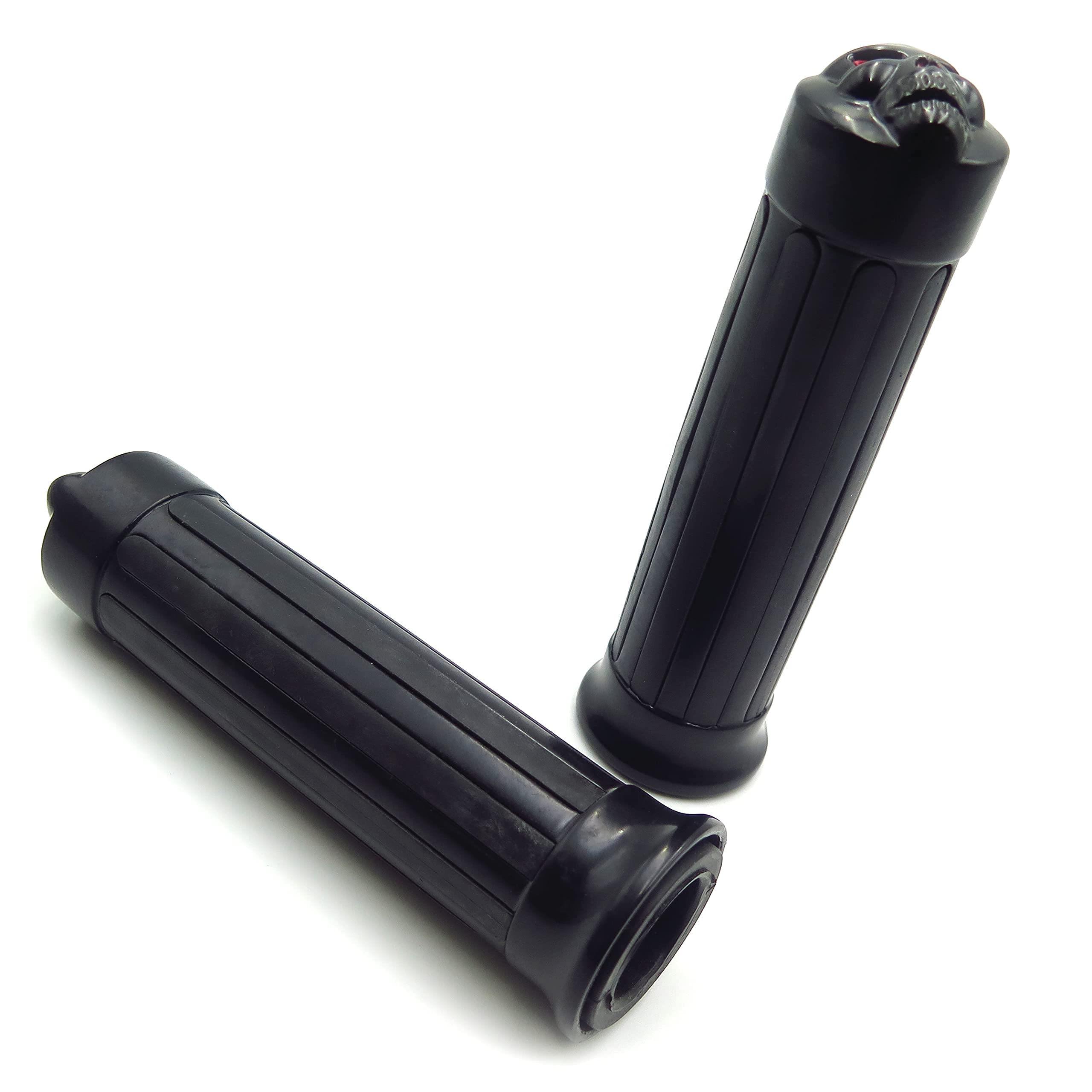 【新品未使用】DAMNGOOD!! SKULL HANDLE SC25 BK Q-Parts Jumbo Skull Knob I