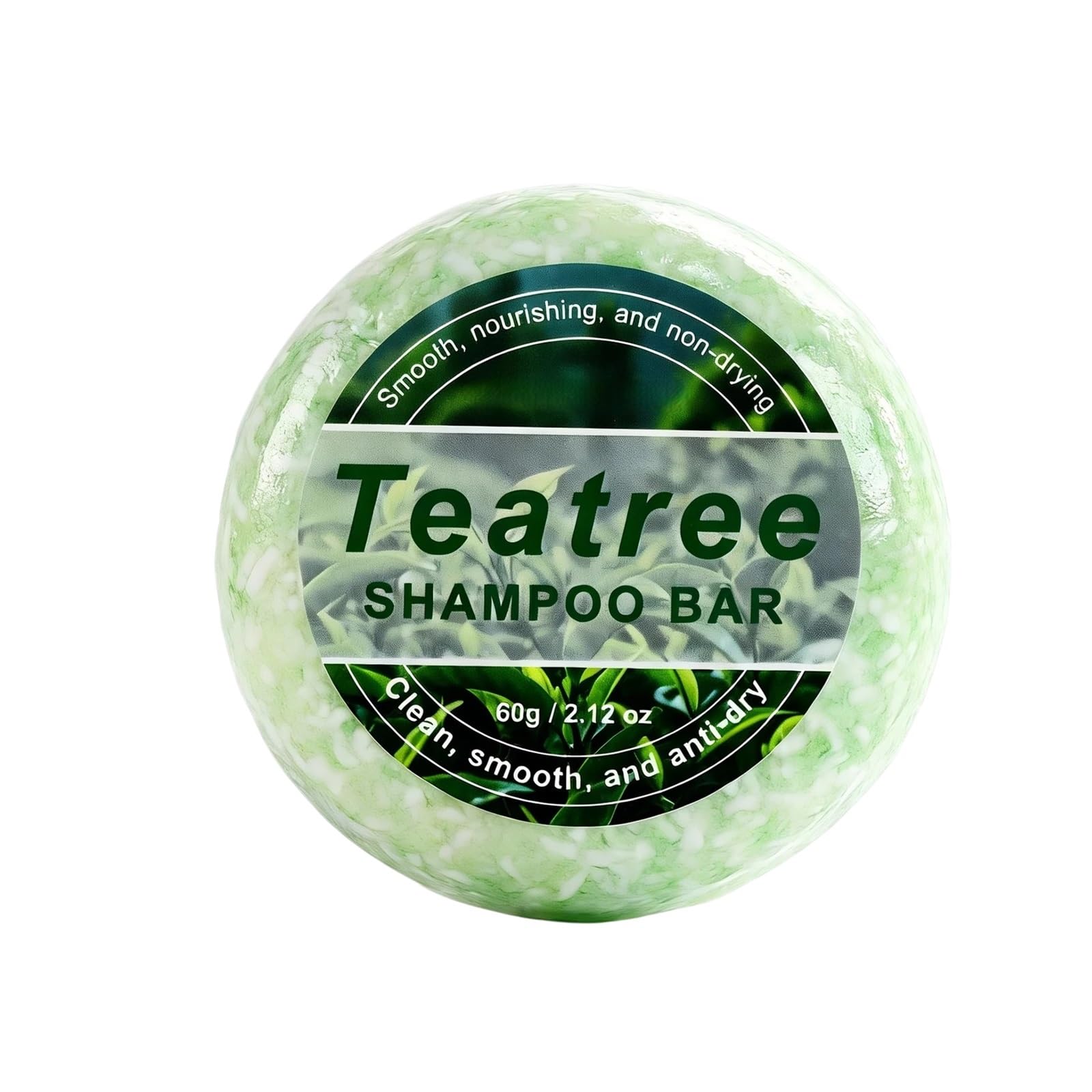 jabón de árbol de té Barra de champú árbol té natural Control aceite Caspa | [](60g)
