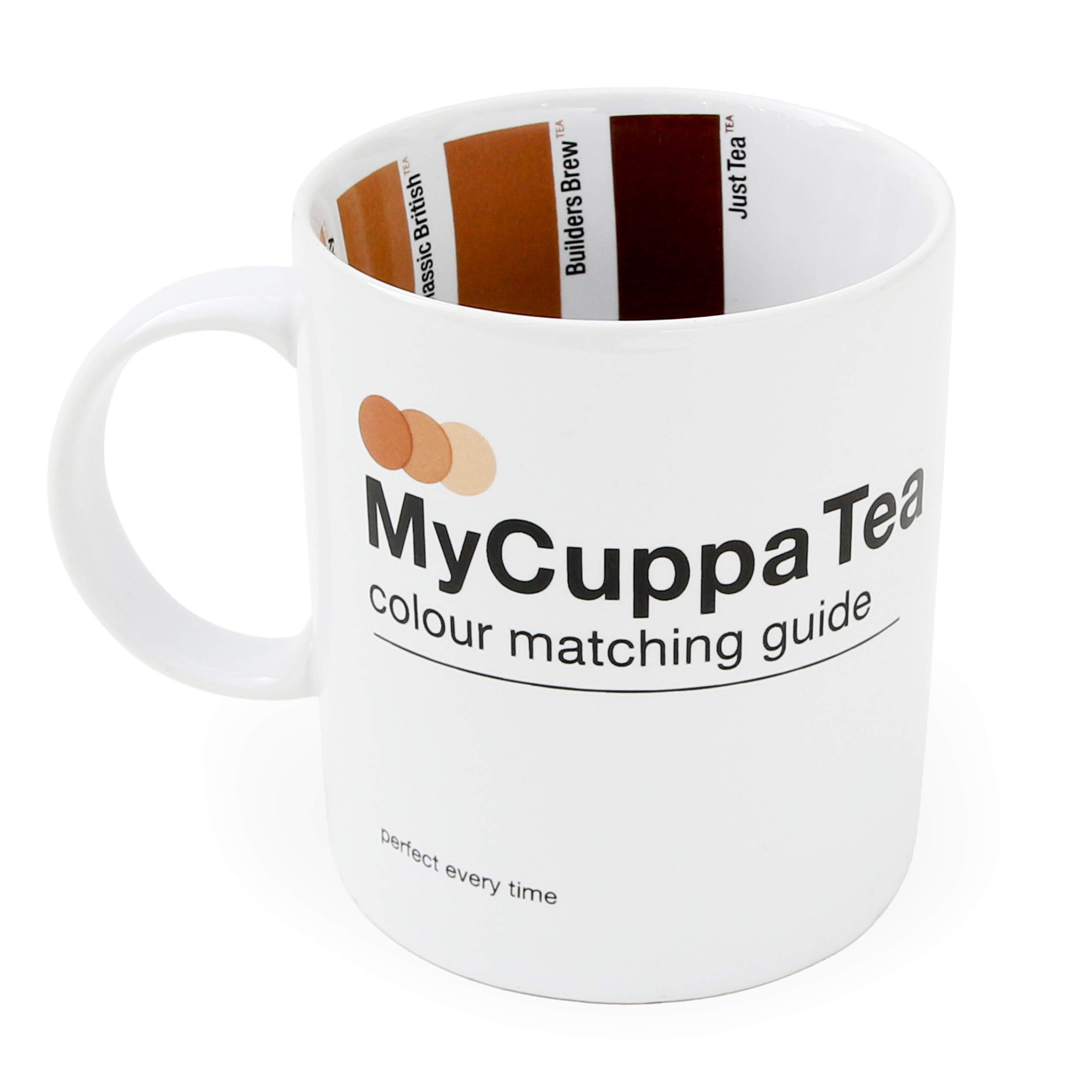 SUCK UKCuppa Tea HOT Drinks Mug-Novelty Gift for Brew Lovers, Multi