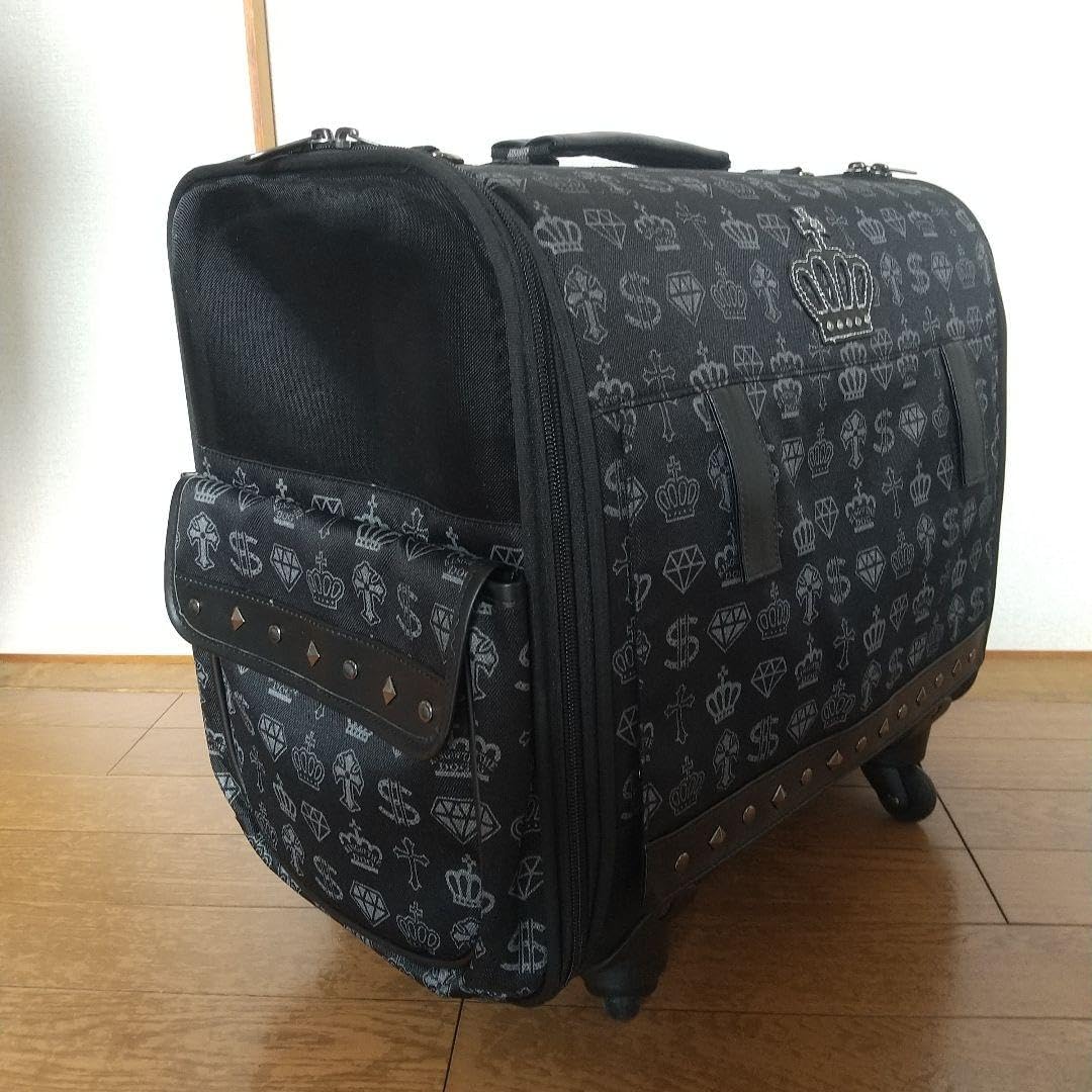 ペットパラダイスコロコロキャリー王冠柄四輪 【公式通販】