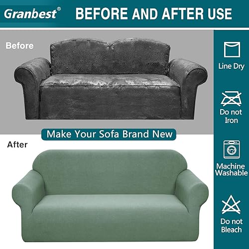 Miniatura 5 de Granbest - Funda suave para sofá repelente contra el agua de alta calidad y elasticidad