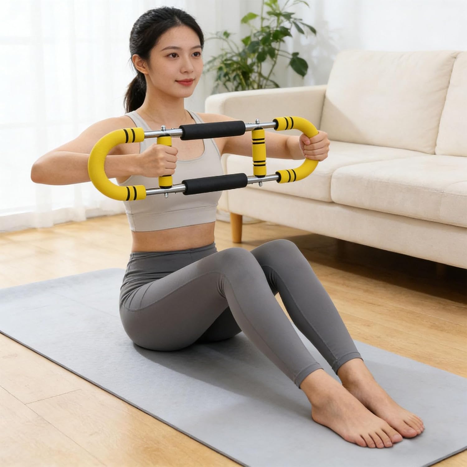 Versatile Muscle Strength Boosters Folding Arm Trainer Detachable Arms Exerciser for Chest Arm and Cores Muscle Workouts Portables Fitness Equipment