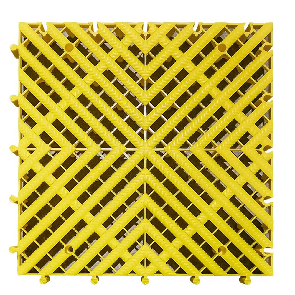 UDSKNV[KSL Car Wash Mats Toilet Floor Mats Shopping Mall Floor Mats Garage Floor Mats Yellow