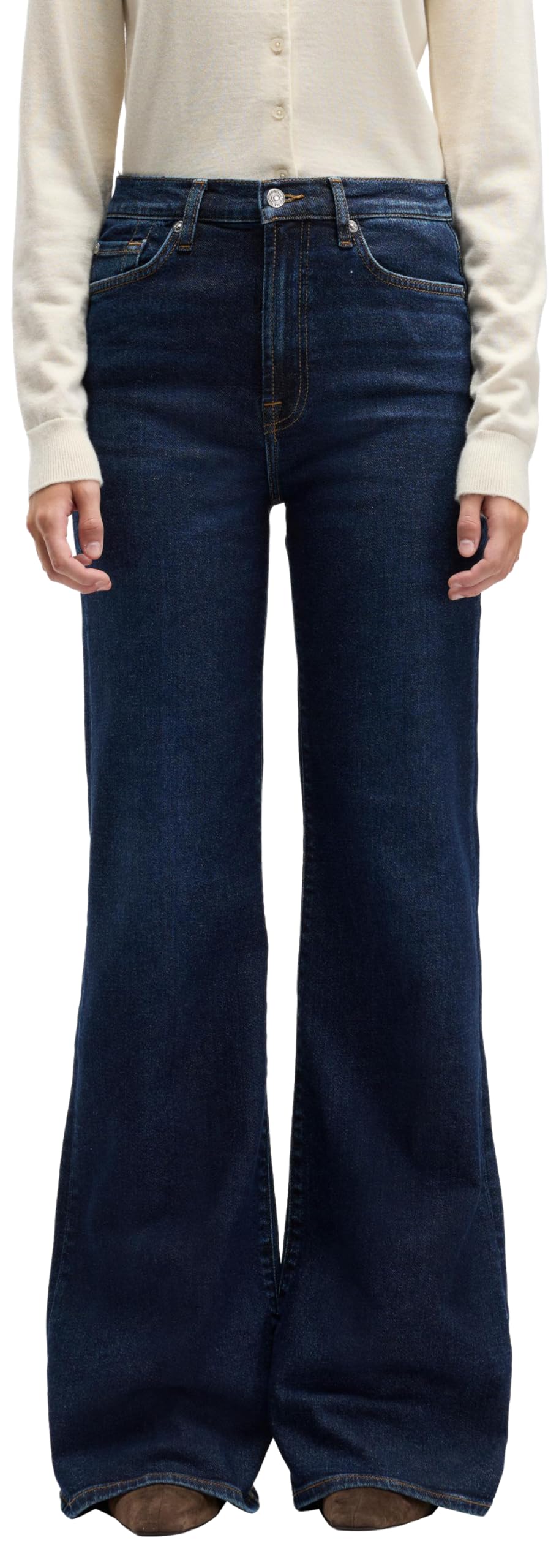 7 For All Mankind Damen Jeans Modern Dojo Bluecrest