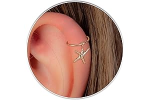 Star Helix Hoop: A Cosmic Charm for Your Ear