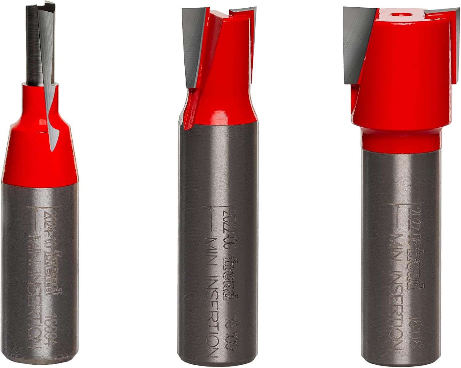 Freud 89-670: 3 Piece Undersized Plywood Bit Set (1/2" Shank)