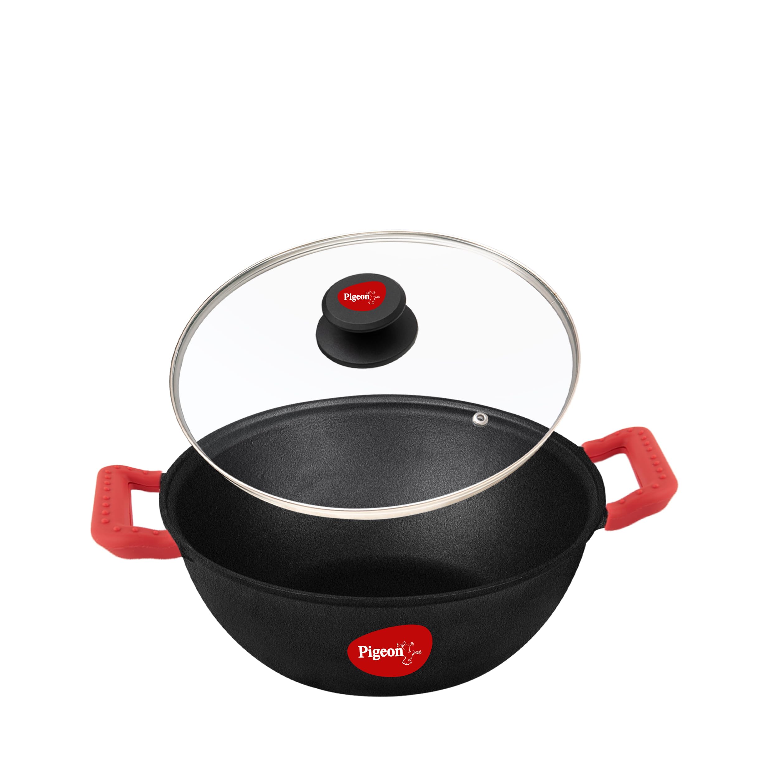 See full amazon price history chart for Pigeon by Stovekraft Cast Iron Kadai with Glass Lid | Medium, 24 cm | Naturally Nonstick | Pre-Seasoned Kadhai with 100% vegetable oil | Toxin-Free | High Pressure Casting | Bring Back Nostalgic Taste Pigeon by Stovekraft Cast Iron Kadai with Glass Lid | Medium, 24 cm | Naturally Nonstick | Pre-Seasoned Kadhai with 100% vegetable oil | Toxin-Free | High Pressure Casting | Bring Back Nostalgic Taste (B0CYSJ9P7K) Amazon Price History, Amazon Price Tracker