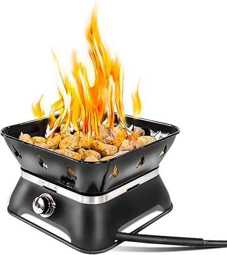 Outland Living Firebowl 805 Firecube 14” Portable Square Smokeless Propane