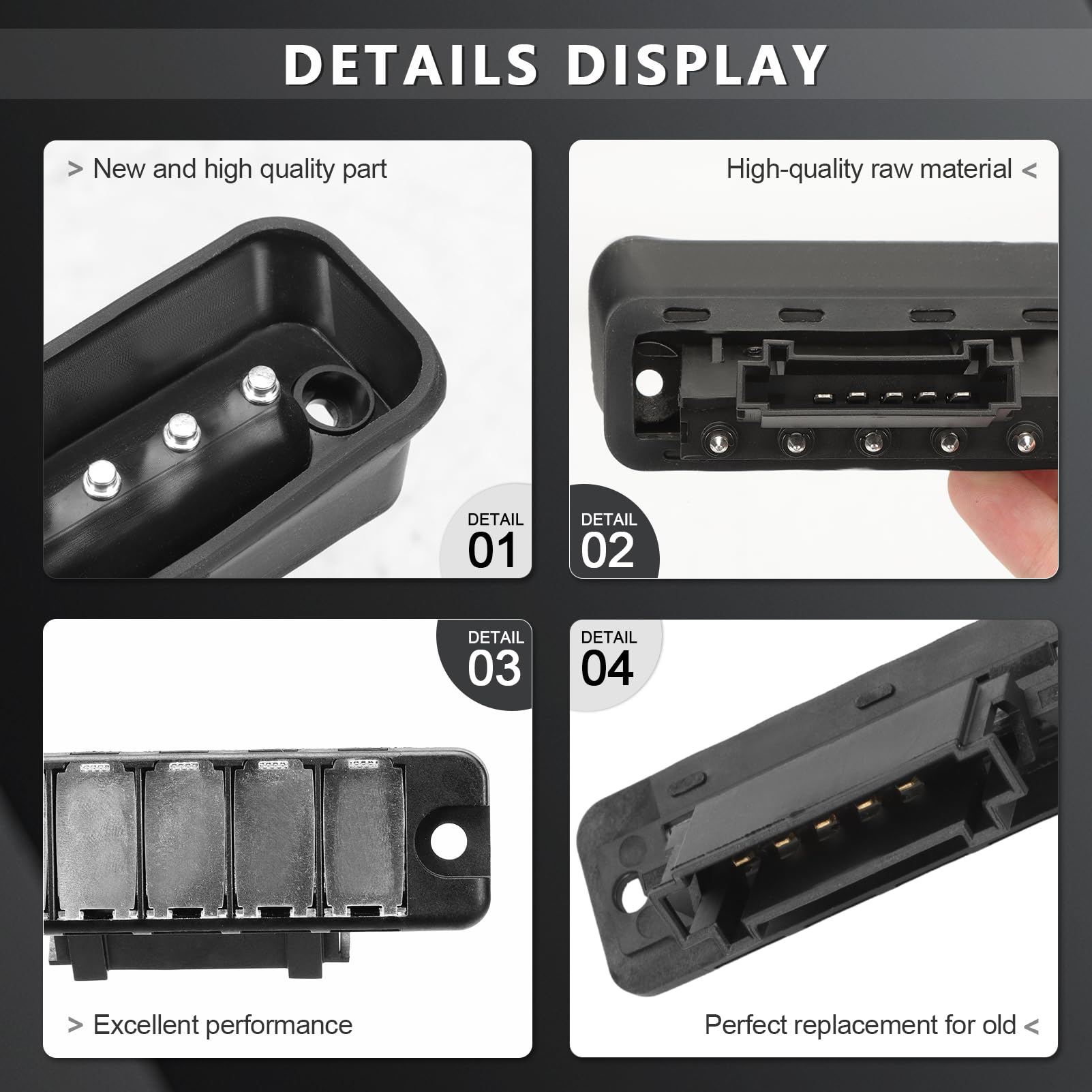 1 interruptor de contacto de puerta corredera de 5 pines para Clase V W447 Sprinter B907 9078213000 6398200654