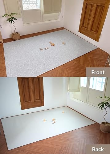 Vista 77 de Baby Care - Alfombra de juego (grande, diseño juguetón, Pinko & Friend) de 82 x 55 pulgadas, original de una pieza, reversible, enrollable, Juguetón