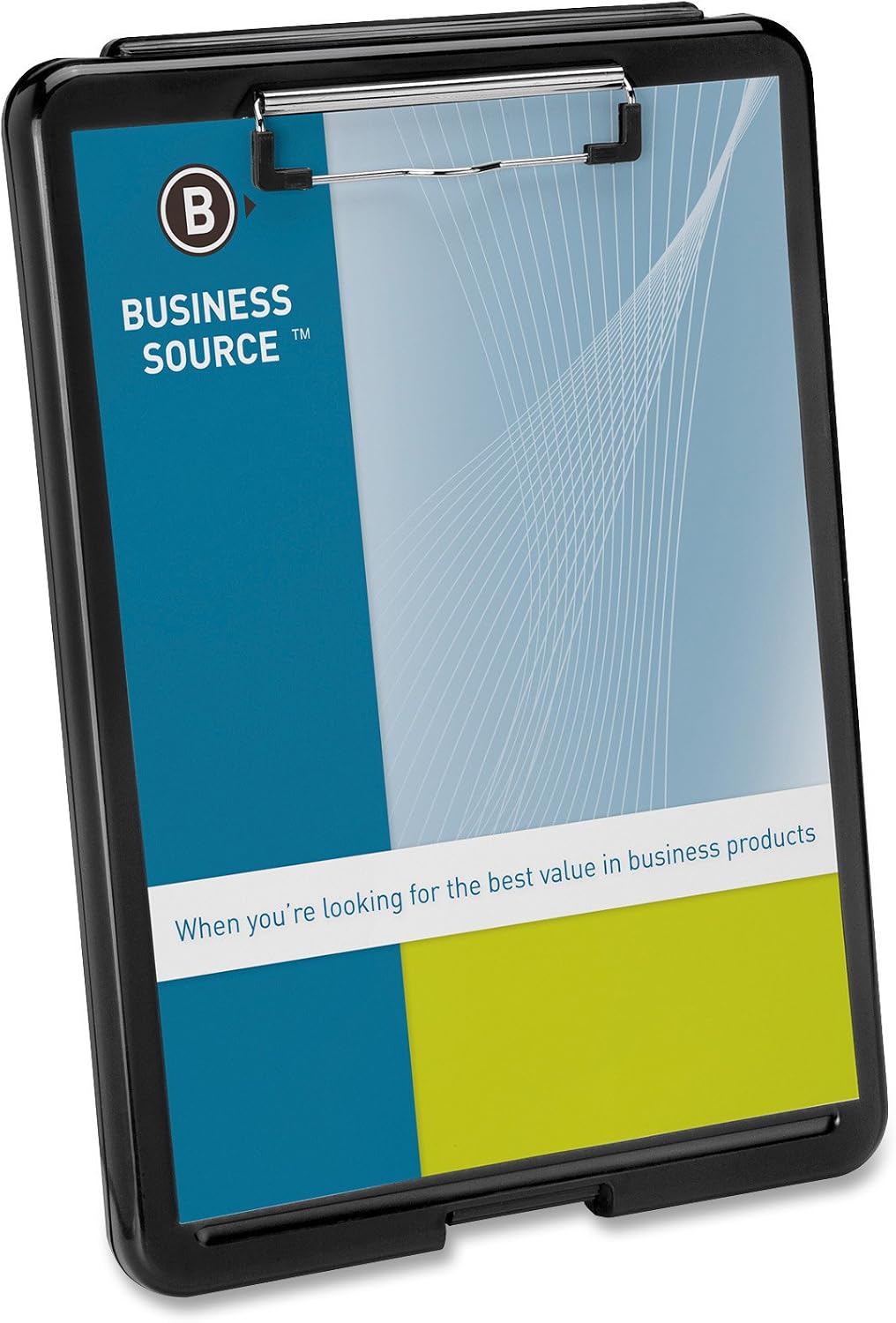 Business Source Plastic Storage Clipboard, 1/Each (37513)