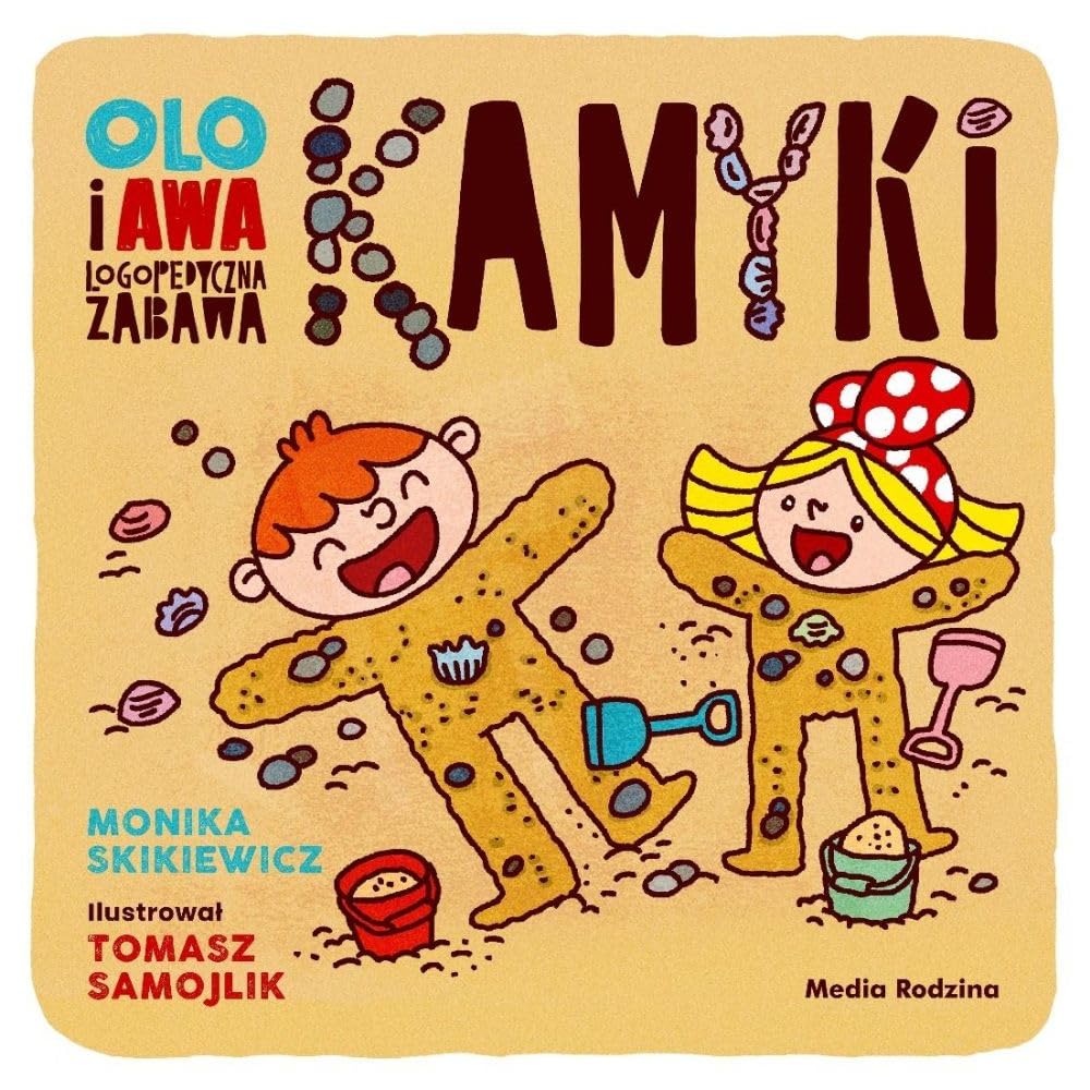 Olo i Awa. Logopedyczna zabawa. Kamyki