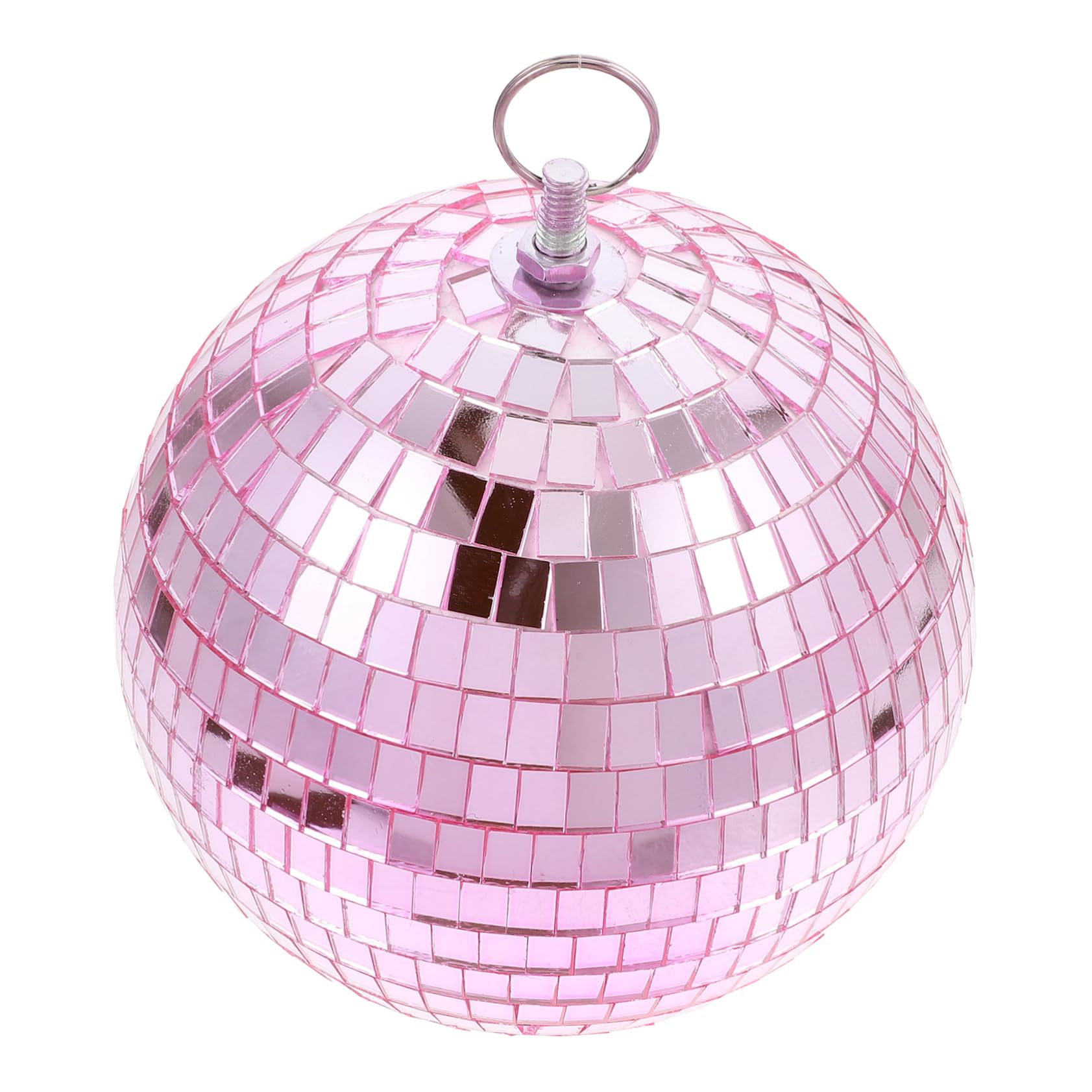 Levemolo Mirror Disco Ball Reflective Hanging Pendant Valentines Day Decor Wedding Party 15cm Diameter