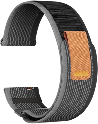 Miniatura 1 de Woneligo Bandas trenzadas compatibles con Veryfit Smart Watch IDW1319, banda trenzada suave de 0.866 pulgadas, bandas de intercambio rápido,