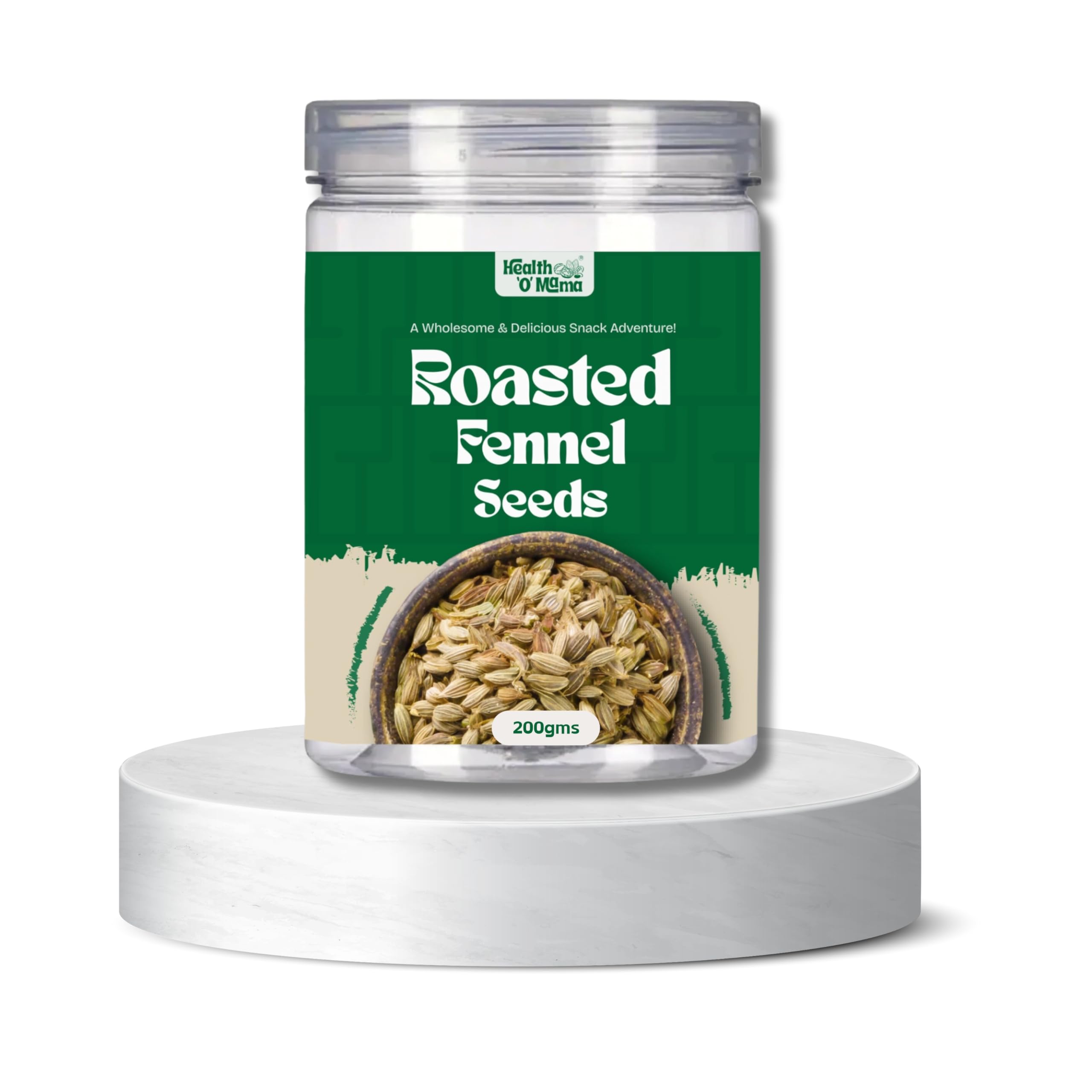 healthomama Roasted Fennel Seeds (Roasted Saunf) | No Artificial Colours and Preservatives | 200g (B0CVN9316X) Amazon Price History, Amazon Price Tracker
