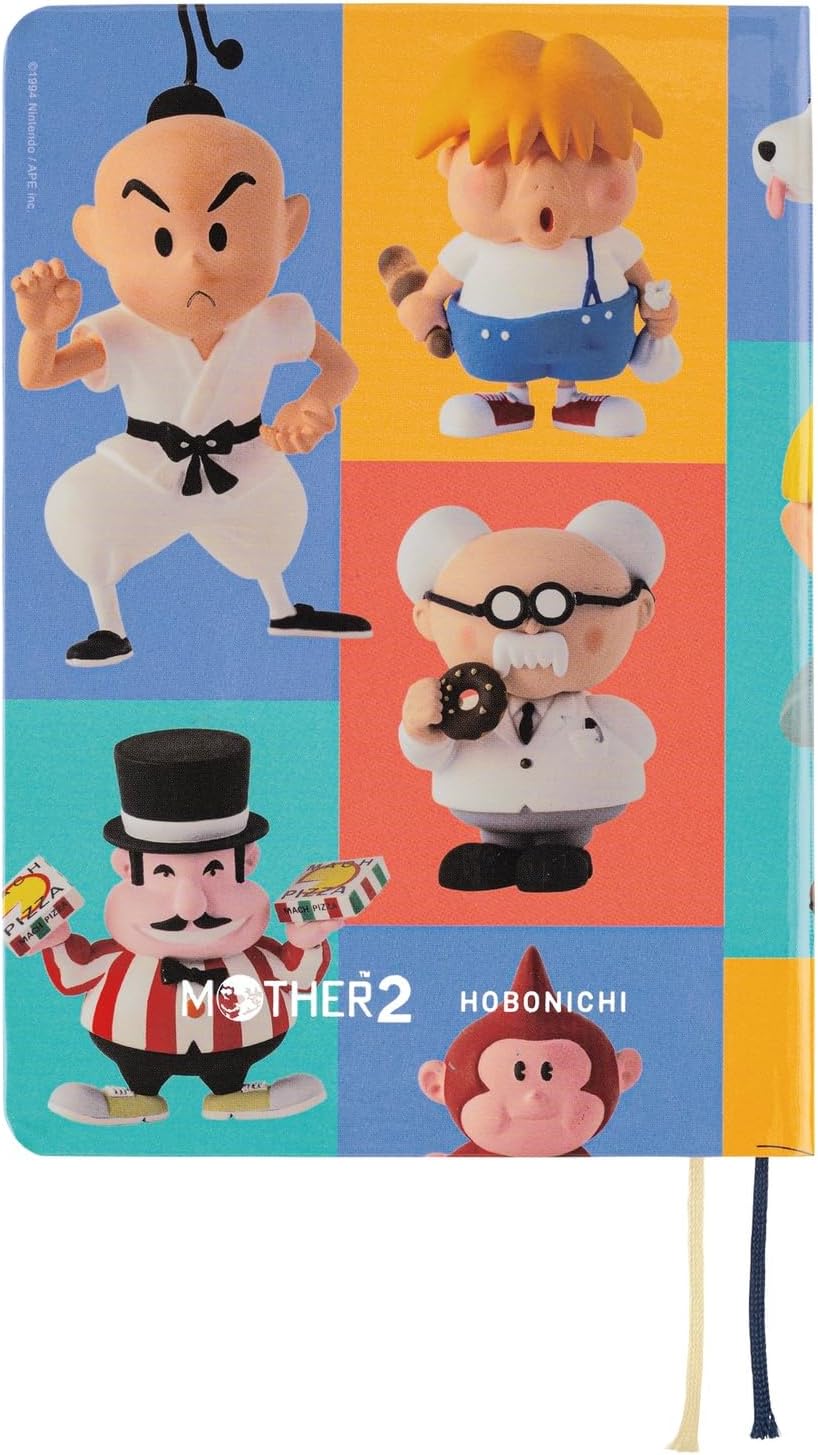 Hobonichi Techo HON A6 2026 – MOTHER: Clay Figurines (English, January Start Planner)
