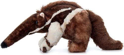 Miniatura 4 de The Petting Zoo Anteater - Animales de peluche, regalos para niños, animales salvajes del zoológico Onez, juguete de peluche de 20 pulgadas